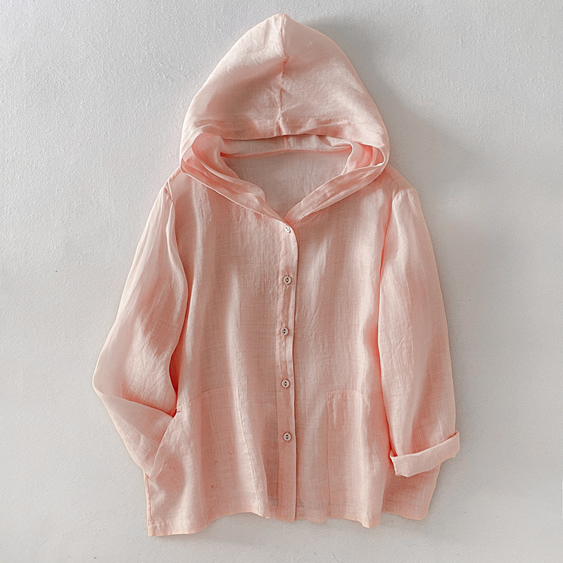 Amara Taylor Linen Hoodie
