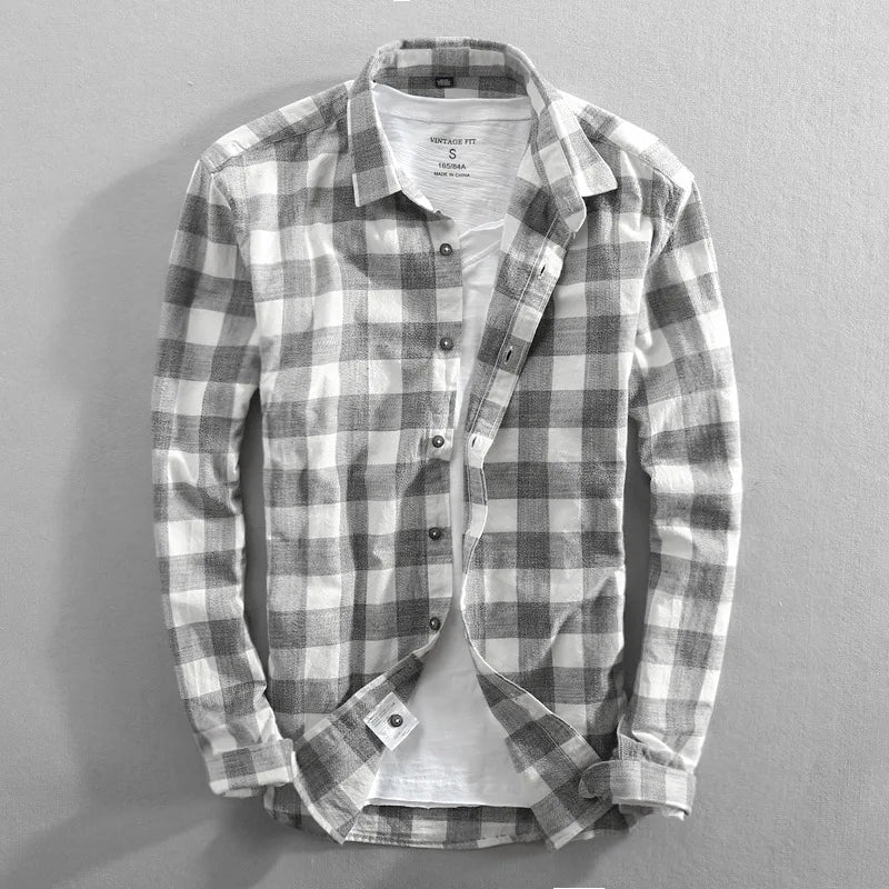 Camden Checkered Cotton Shirt