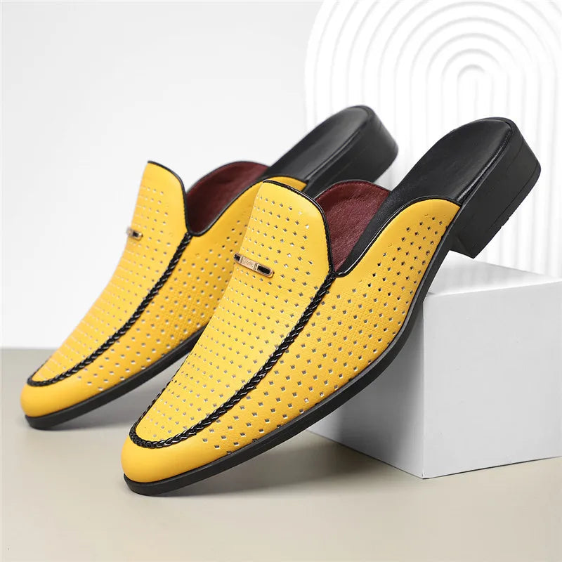 Mackage Genuine Leather Mules