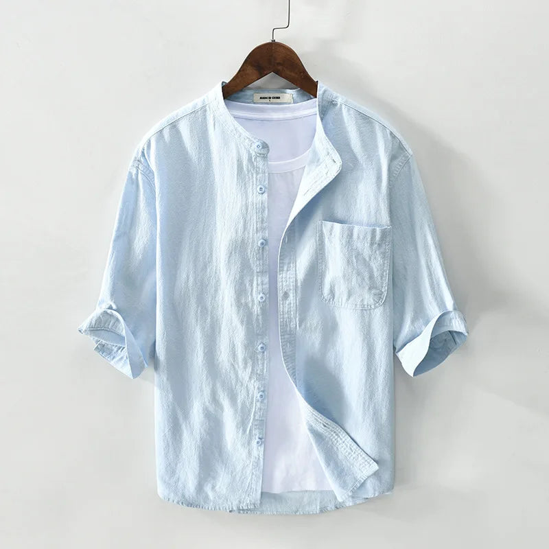 Landen Cotton Half Sleeve Shirt