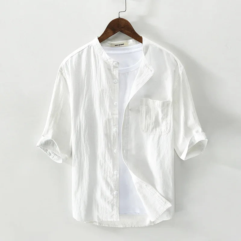 Landen Cotton Half Sleeve Shirt