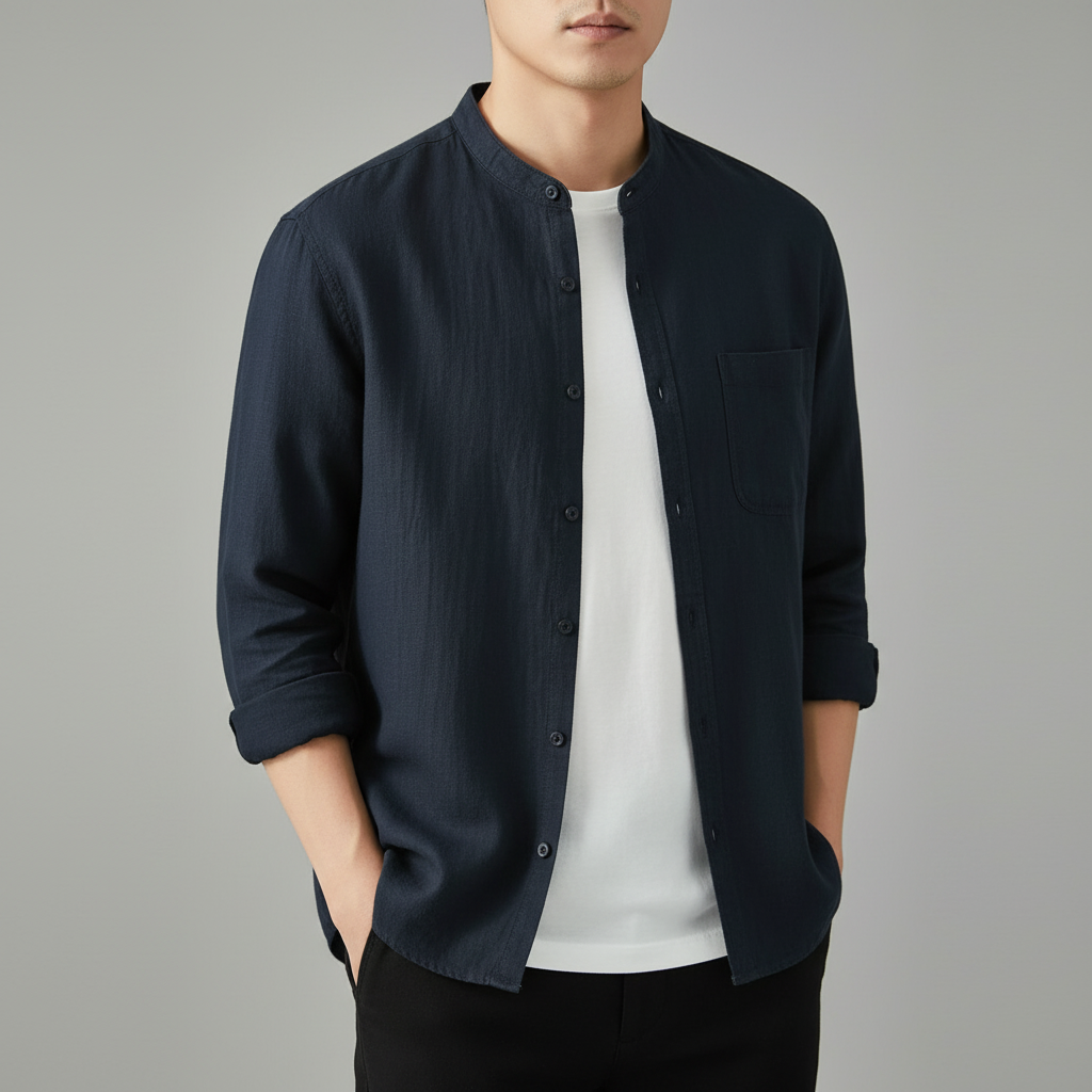 Landen Cotton Half Sleeve Shirt