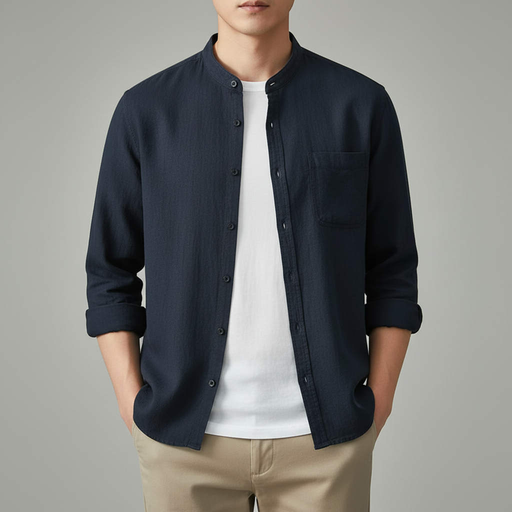 Landen Cotton Half Sleeve Shirt