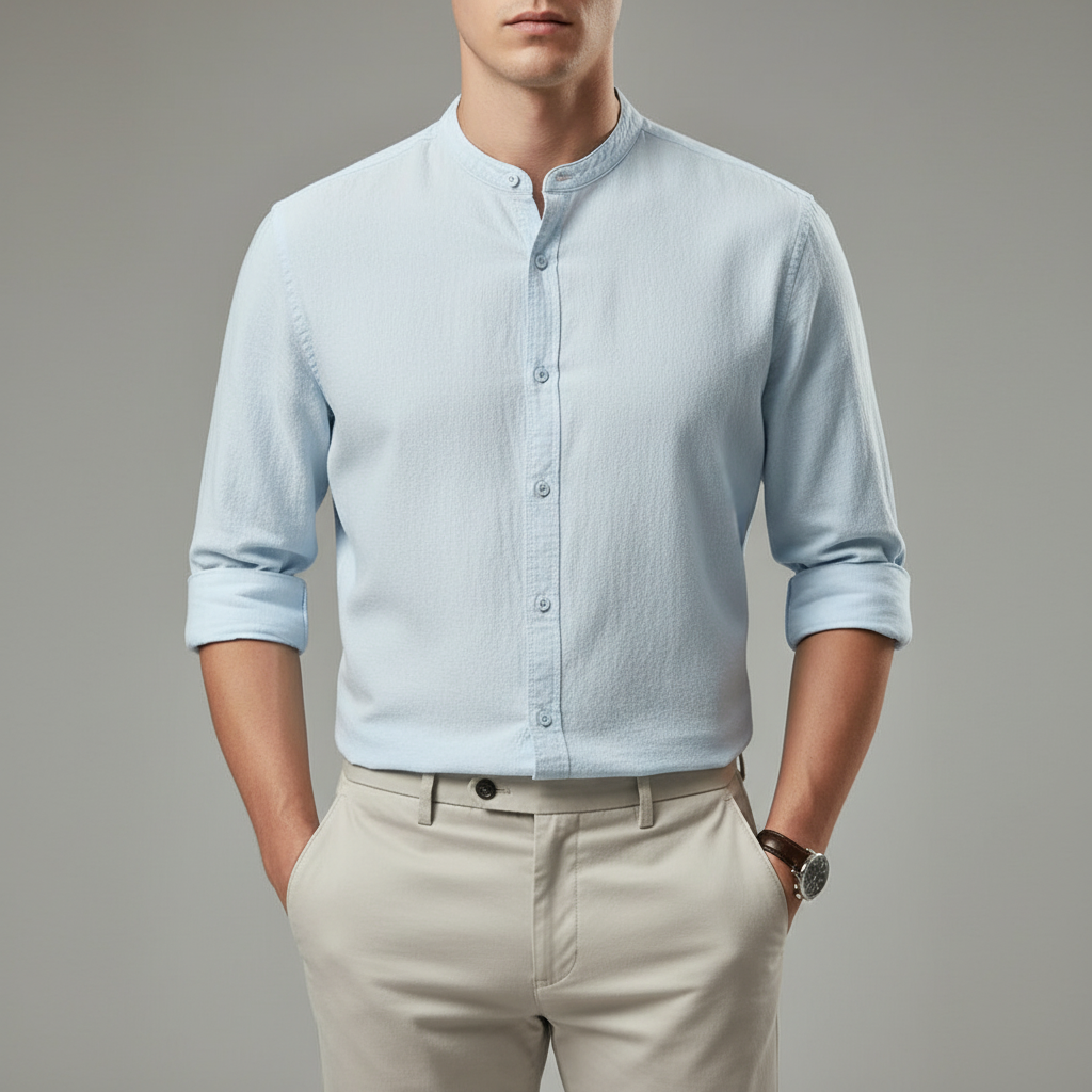 Landen Cotton Half Sleeve Shirt
